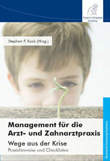 Abbildung des Covers von dem Kock + Voeste Fachbuch: Management für die Arzt- und Zahnarztpraxis